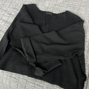UO Jax Inside Out Notch Neck Top